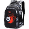गैलेक्सी चमकदार सुरक्षा क्लासिक कार्टून कैनवास स्कूल बैकपैक कंधे लैपटॉप बैग